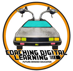 Coaching Digital Learning Future Minded Educator Badge Icon